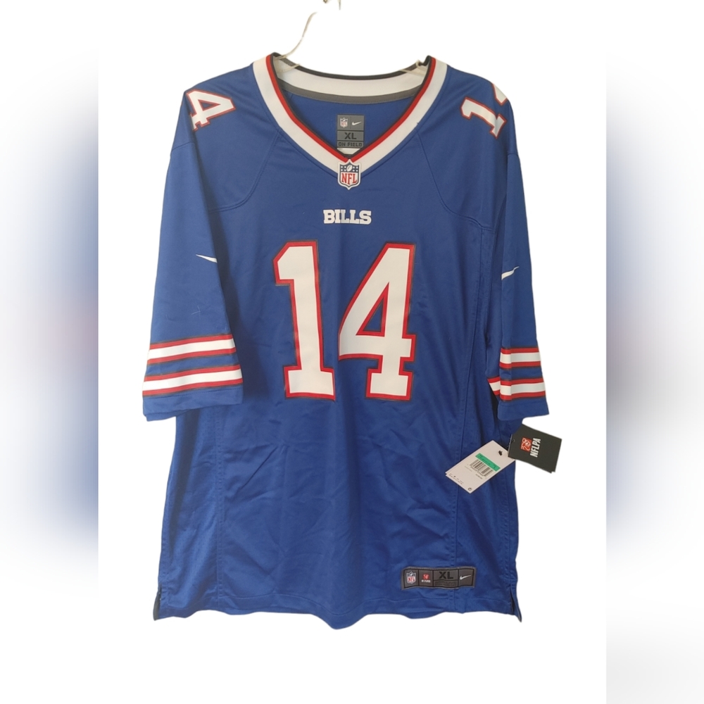 NWT New Nike On Field Men’s Buffalo Bills Stefon Diggs #14 Blue XL Jersey $130.